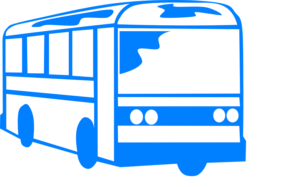 Buying A Shuttle Bus Is A Great Investment That You - Black And White Clip Art Bus - Png Download (960x635), Png Download