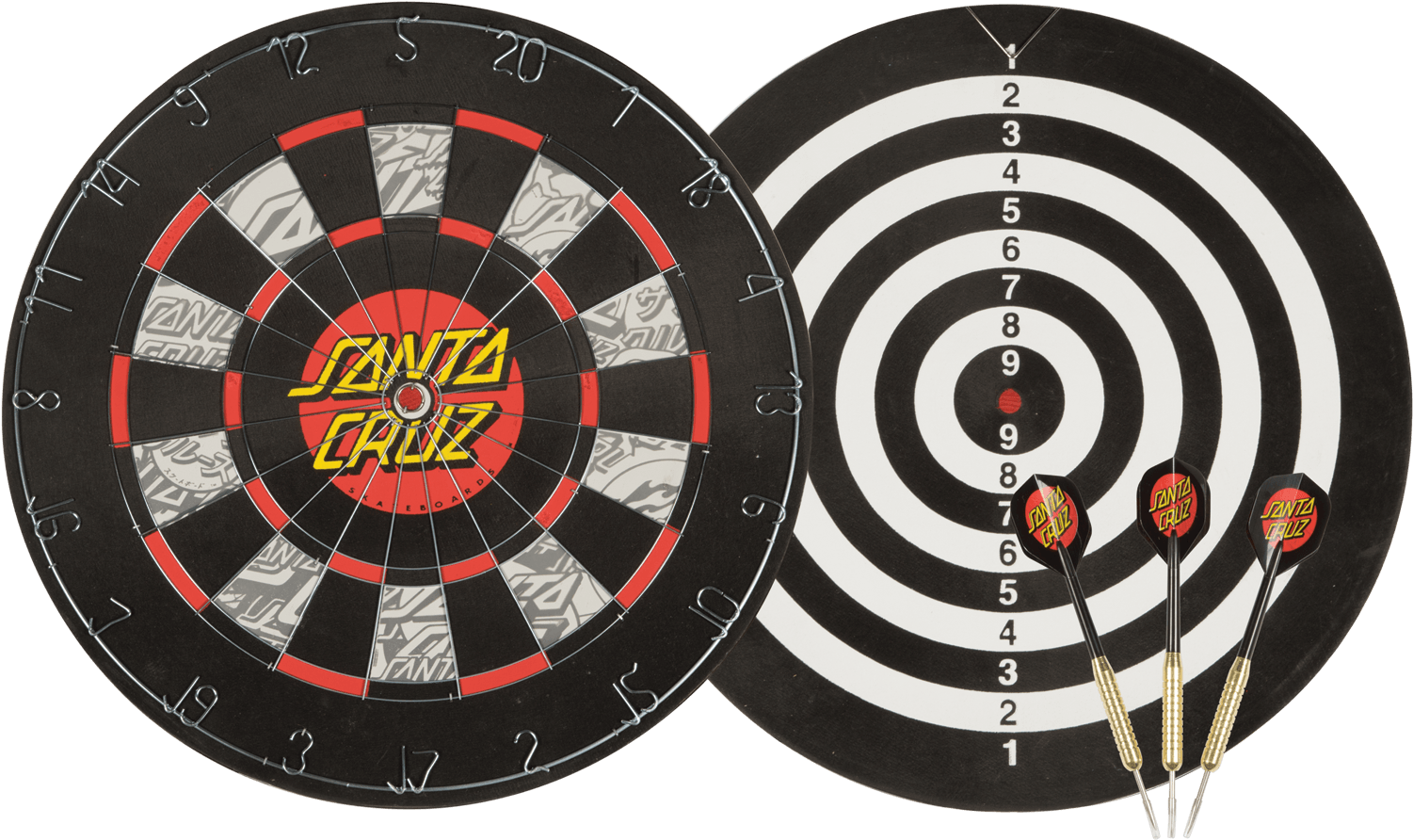 Santa Cruz Dot Dart Board - Dart Board Canadian Tire Clipart (1500x1500), Png Download