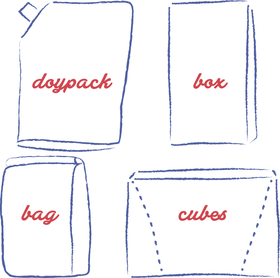 Whether You Prefer Boxed Cubes, Sticks Or Doypacks, - Paper Product Clipart (974x968), Png Download