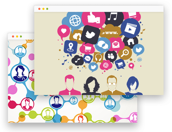 Facebook Messenger - Variety Of Social Media Clipart (732x564), Png Download