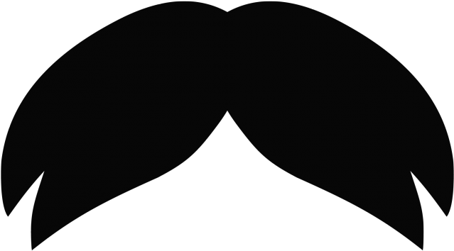 Mustache Vector Png - Moustache Png Clipart (640x480), Png Download
