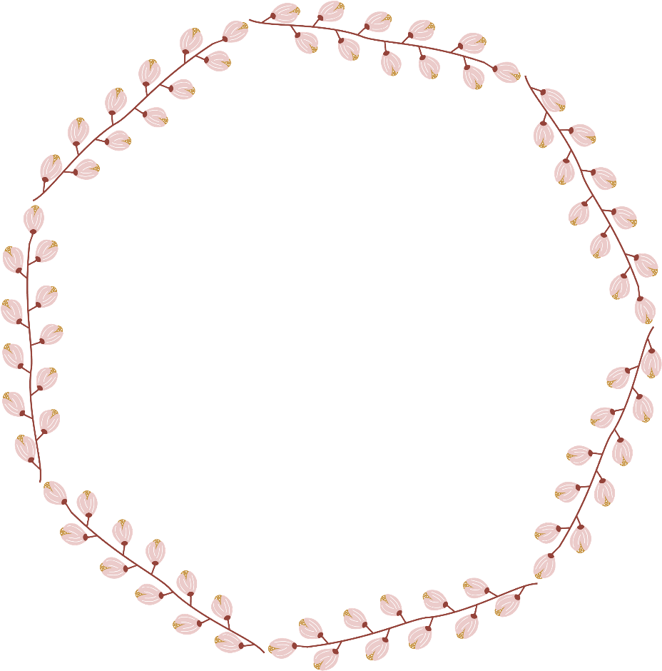 Leaves Frame Vector Floral Flores Lizzieedits - Epidermis Clipart (928x940), Png Download