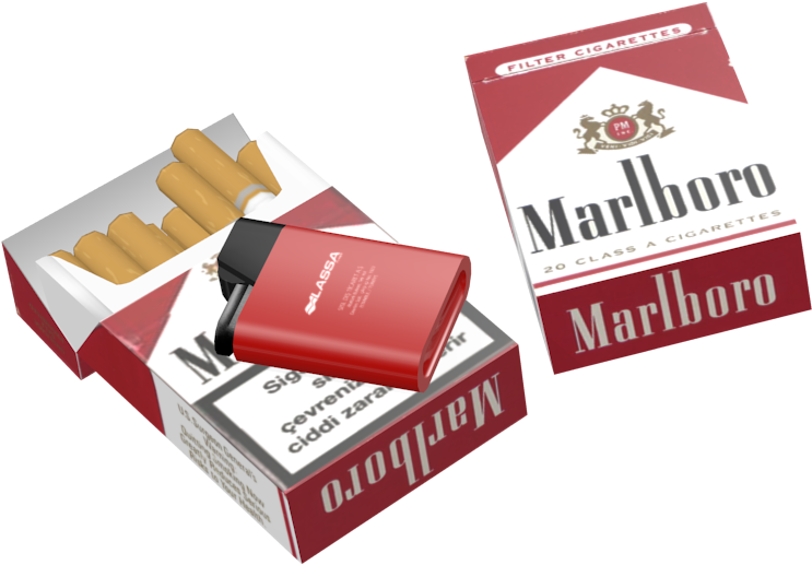 Marlboro For Euro Truck Simulator - Pack Of Marlboro Png Clipart (899x640), Png Download