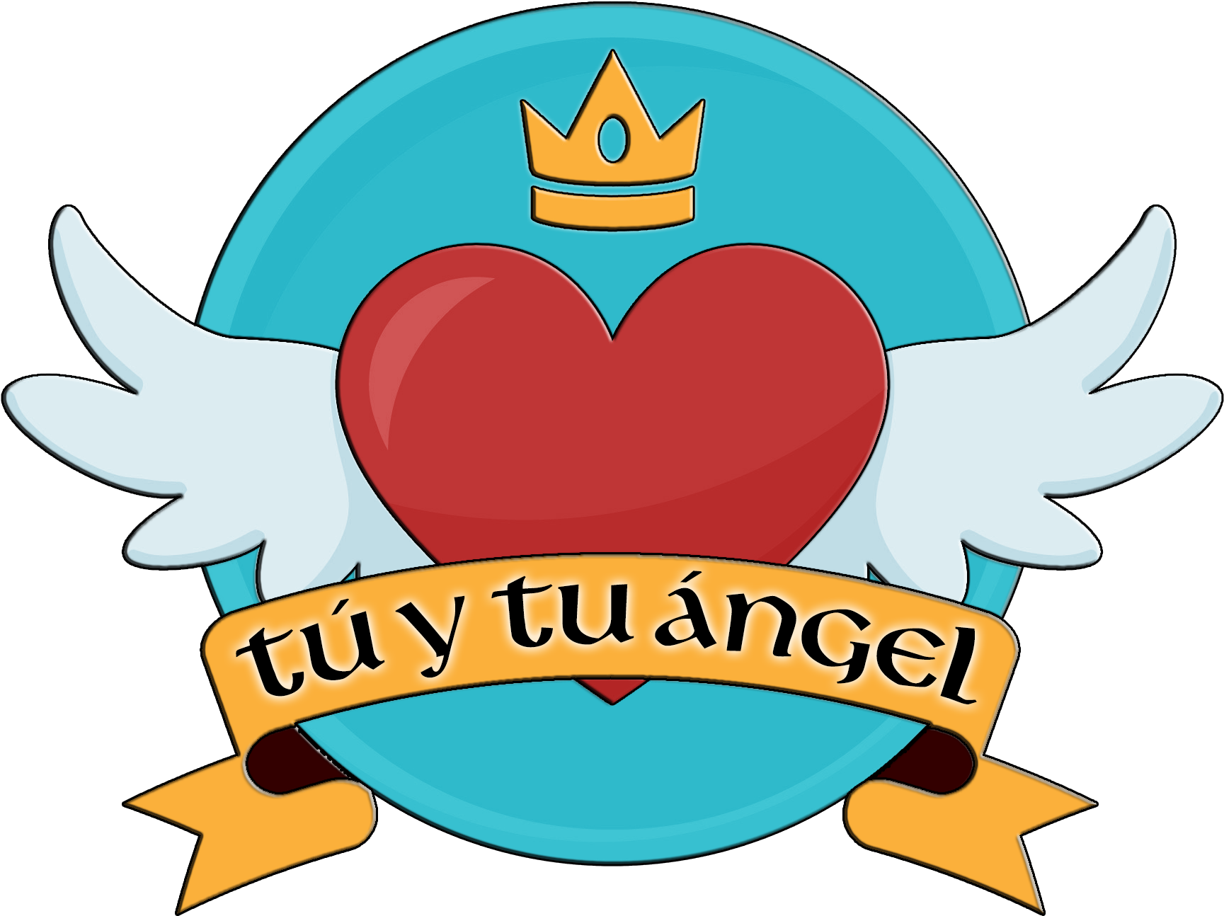 Tú Y Tu Ángel - Emblem Clipart (2000x2000), Png Download