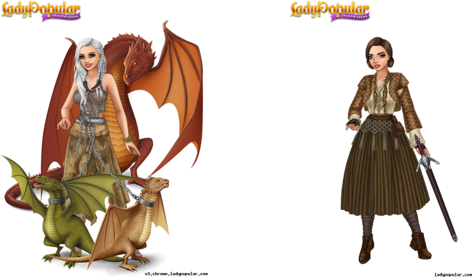 Lady Popular Clipart (738x422), Png Download