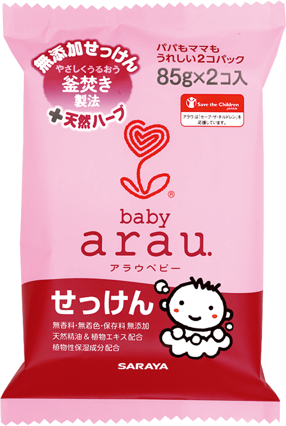 Arau Baby Bar Soap - アラウ 泡 ボディ ソープ Clipart (576x858), Png Download
