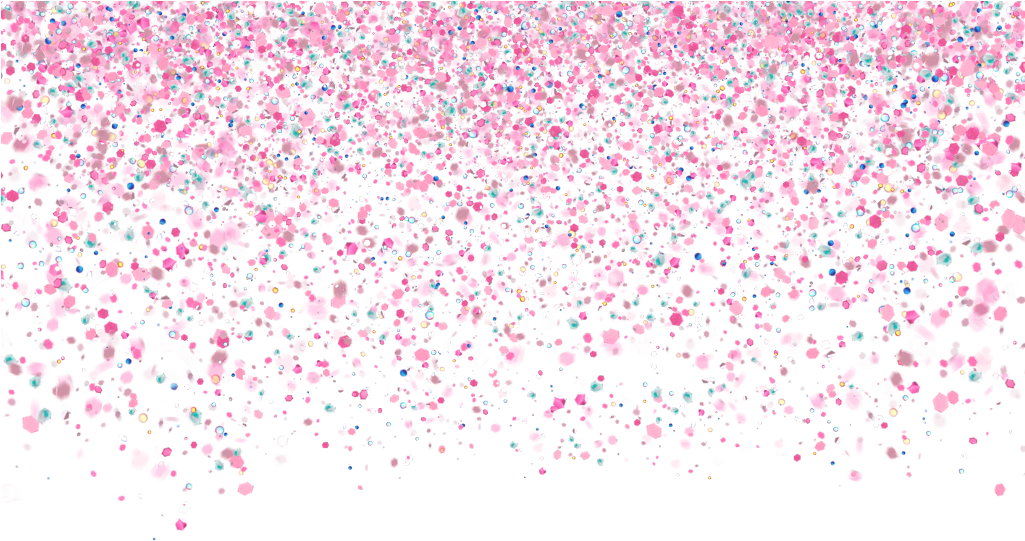 #fade #confetti #glitter #pinkframe #pretty #remixit - Colorfulness Clipart (1024x1024), Png Download