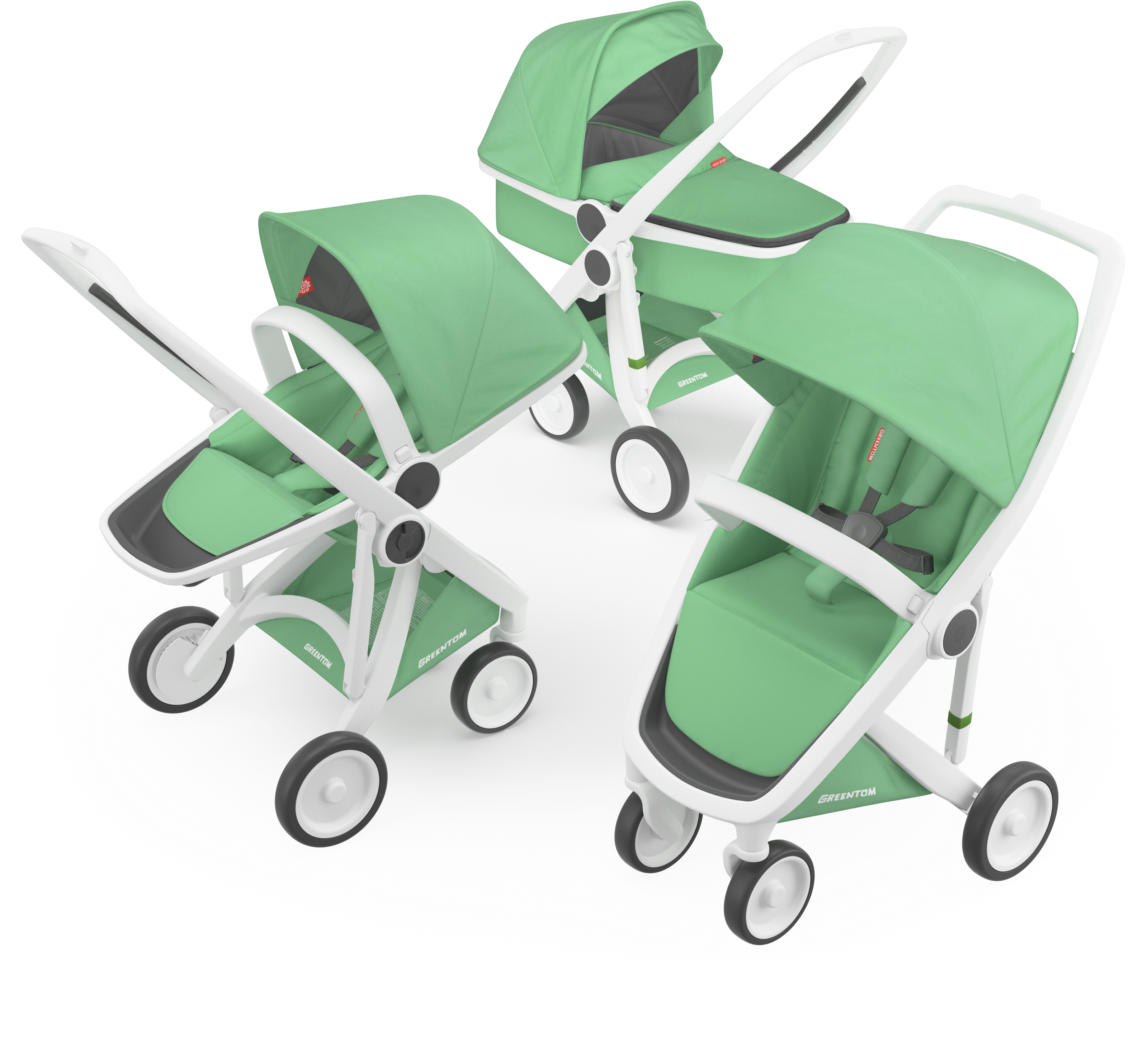 When You No Longer Need Your Stroller, Return It To - Greentom Petrol Clipart (3200x3200), Png Download