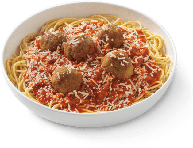 Spaghetti & Meatballs - Noodles And Company Spaghetti And Meatballs Clipart (700x540), Png Download