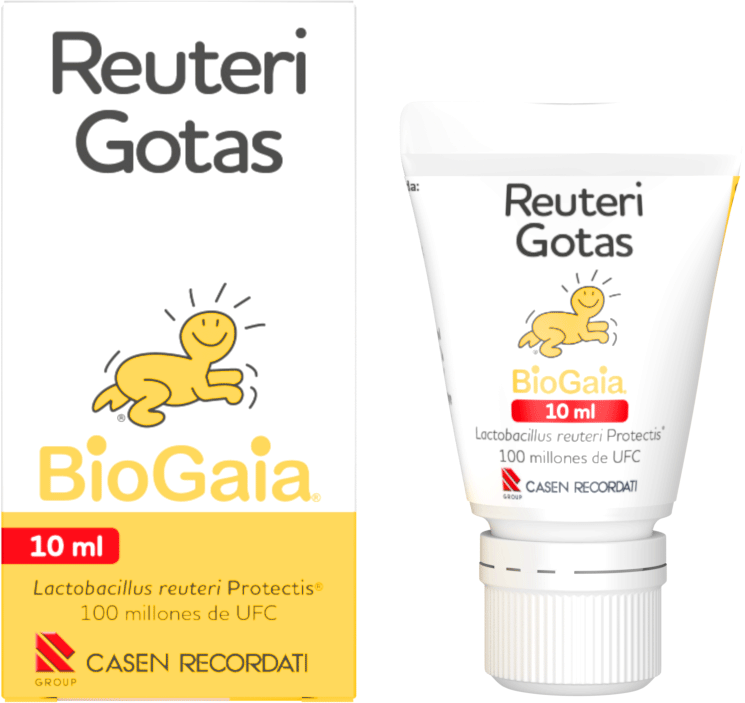 Biogaia Reuteri Gotas Probiotic Baby And Child Care - Animal Clipart (745x703), Png Download