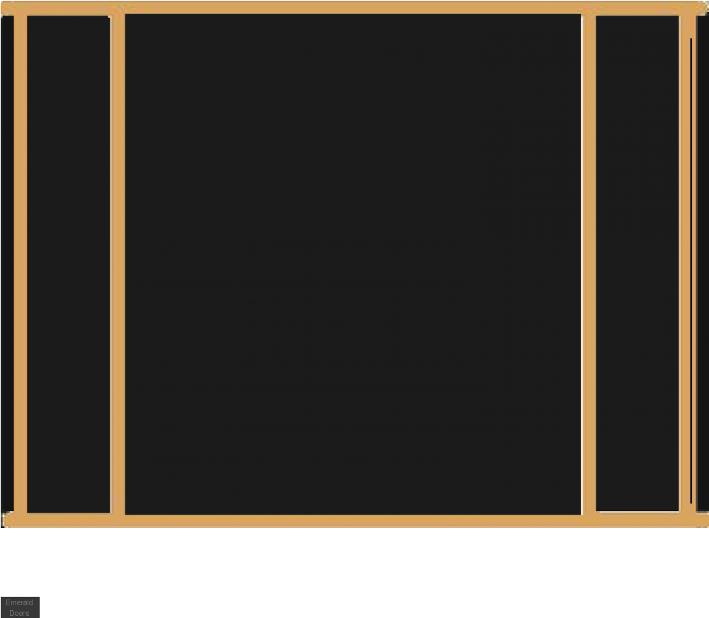 Oak Grand Entrance 3 Door Frame - Wood Clipart (1000x1000), Png Download