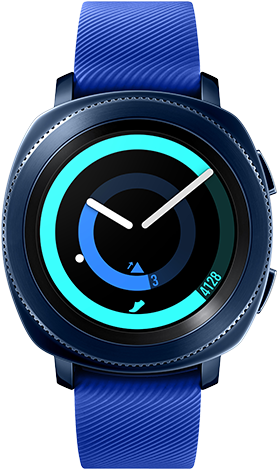 Samsung Gear Sport - Apple Watch Vs Gear Sport Clipart (688x564), Png Download