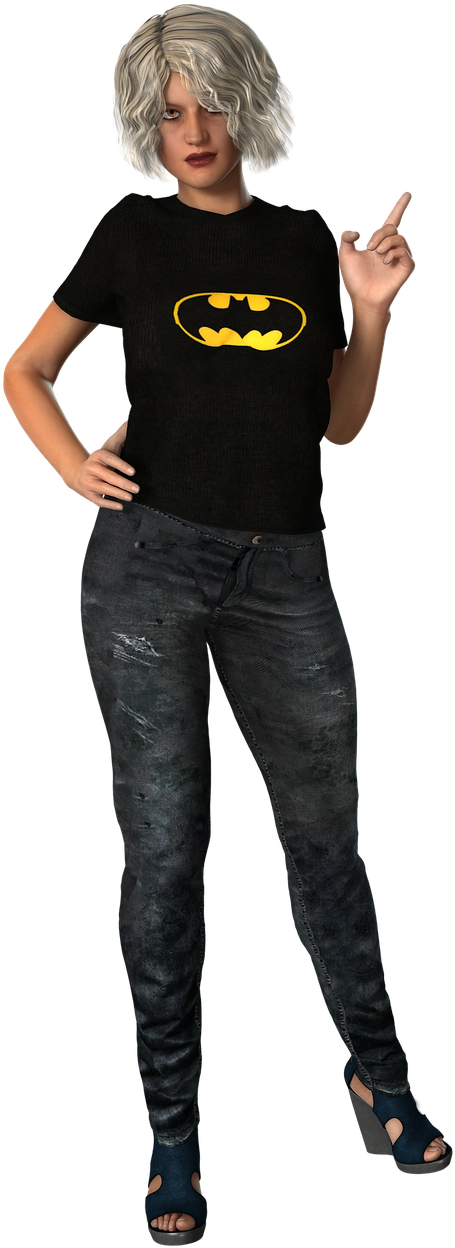 Transparent Background T Shirt Model Female Transparent Clipart (1077x1280), Png Download