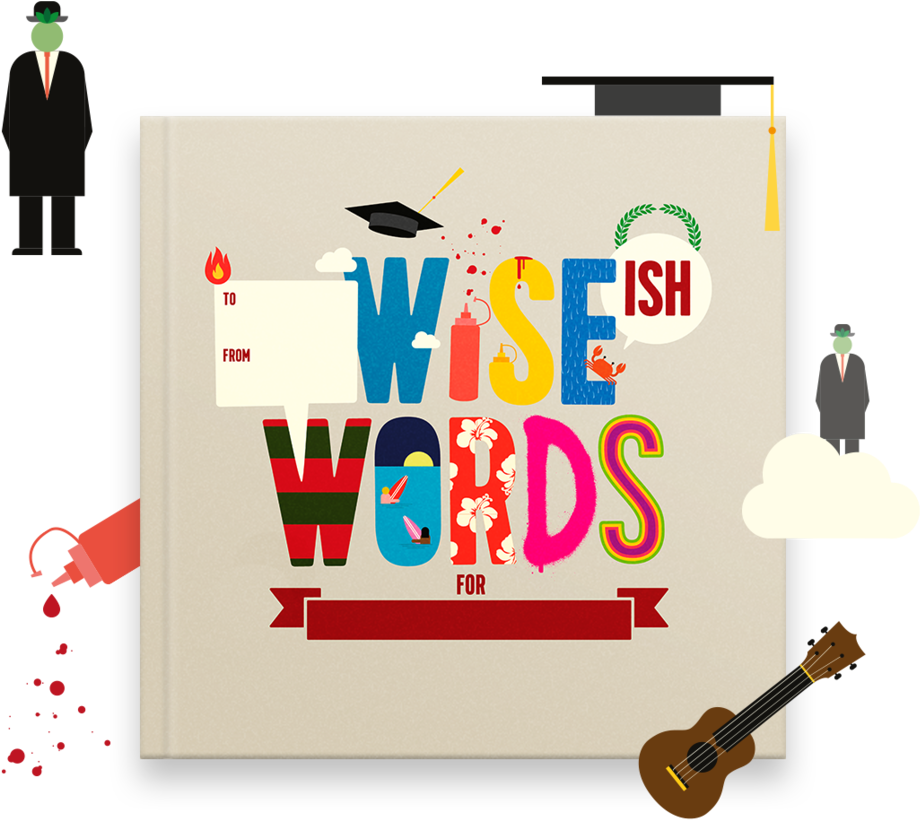 Wise Words For Graduates - Graphic Design Clipart (960x888), Png Download