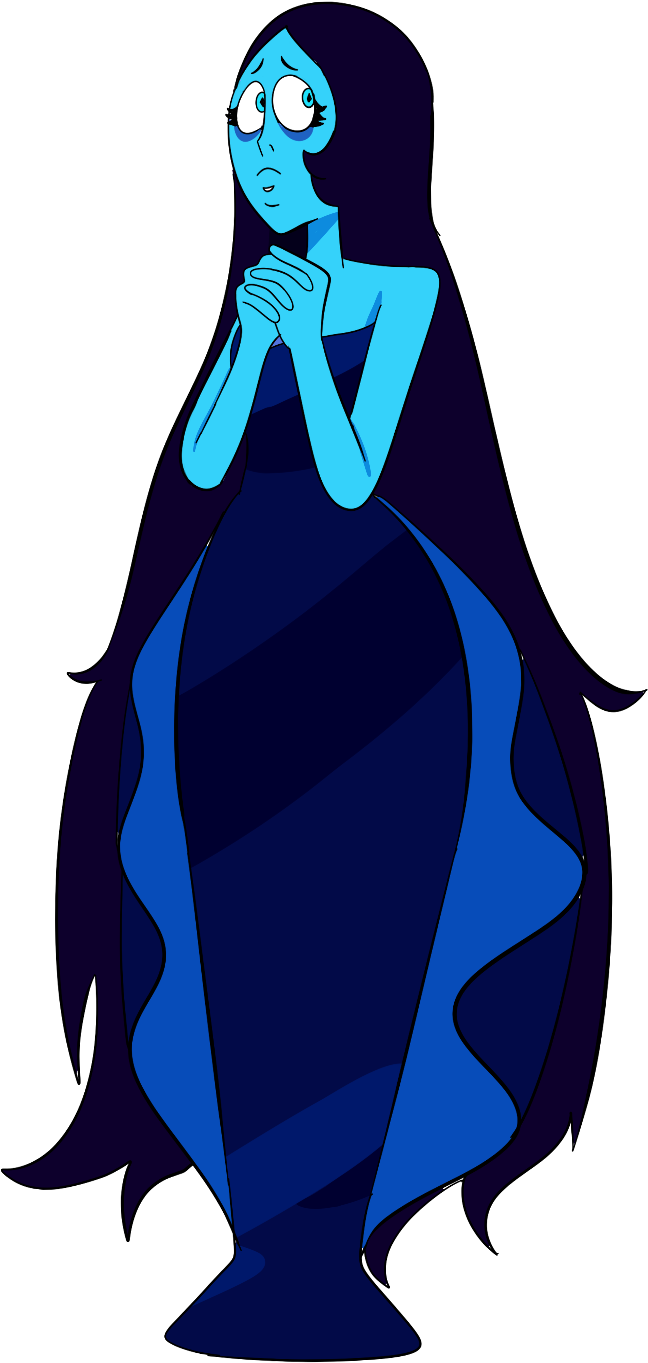 Blue Diamond Based Off Her Mural - Illustration Clipart (668x1396), Png Download