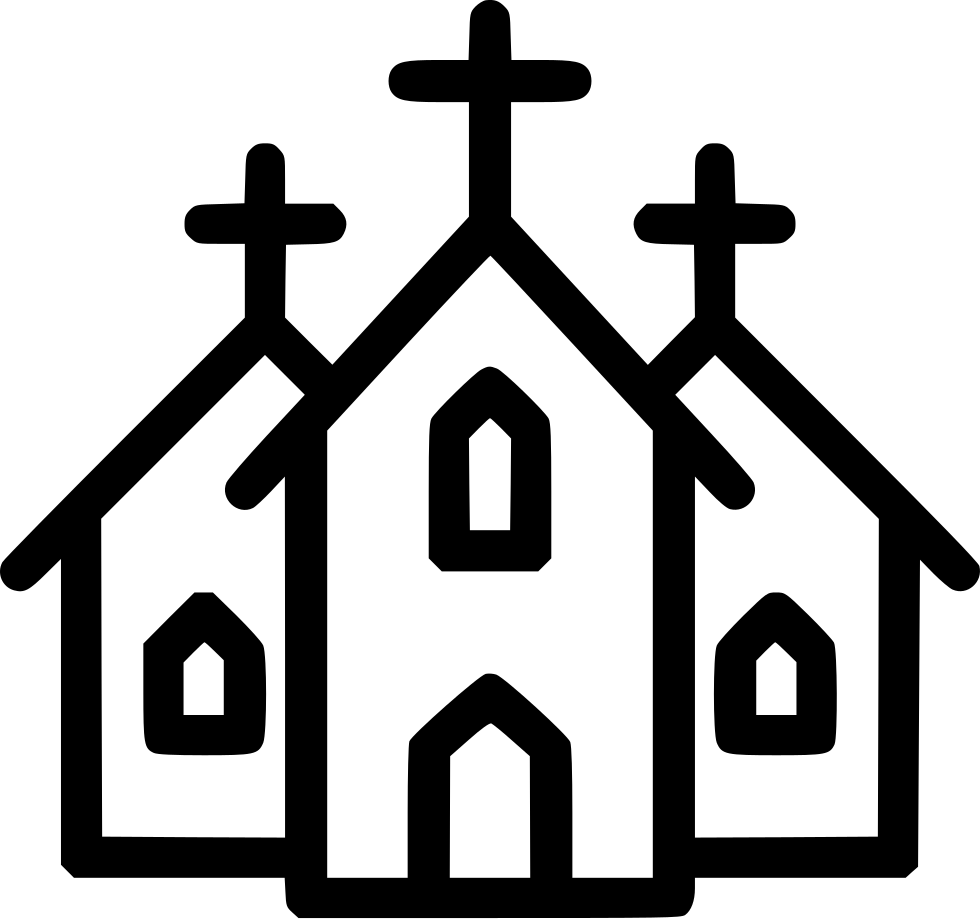 Png File Svg - Church Icon Pin Clipart (980x919), Png Download