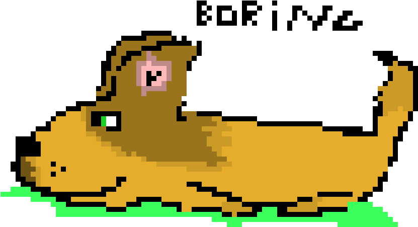 Boring Dog , Png Download Clipart (831x451), Png Download