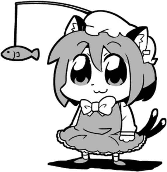 Touhou Project - Chen Touhou Meme Clipart (600x600), Png Download