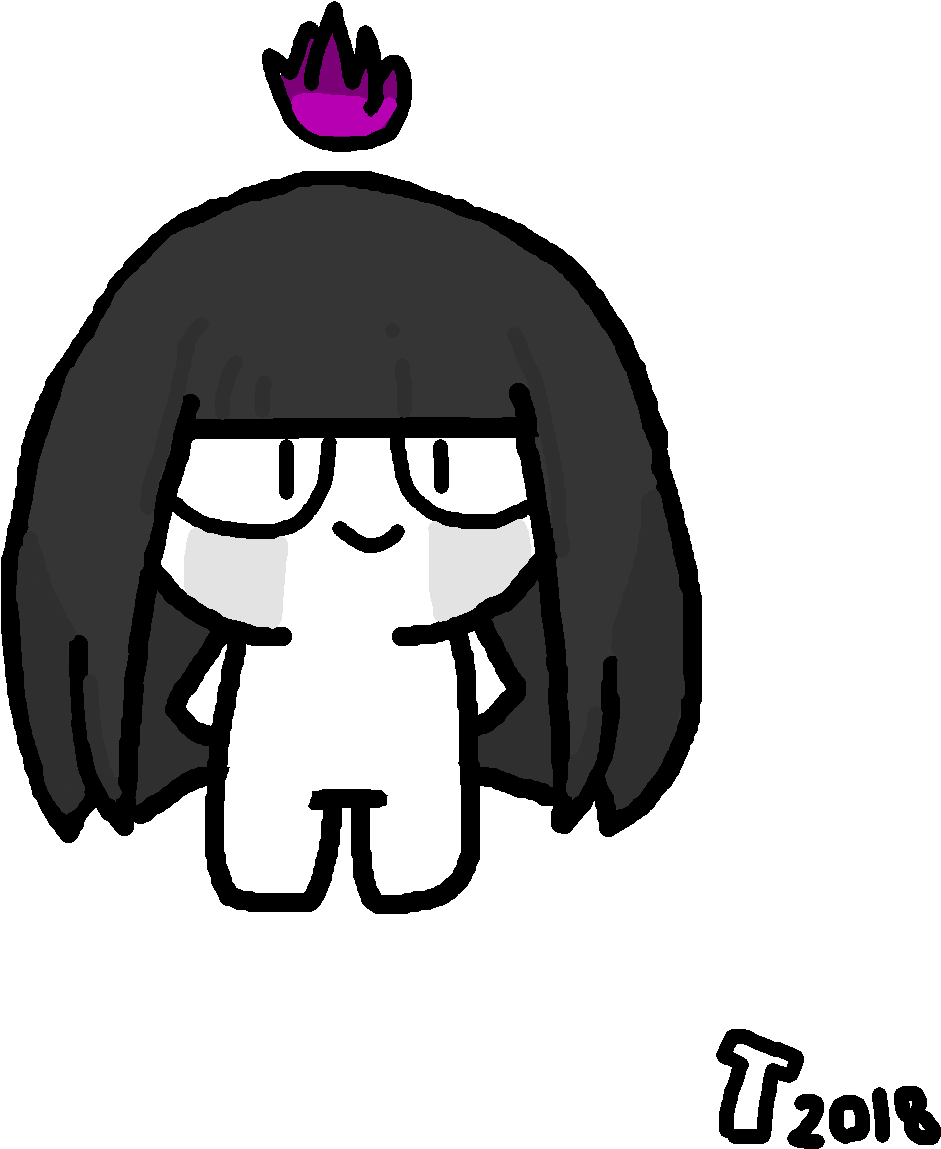 Fan Artthe Happy-pappy Ghost Girl - Cartoon Clipart (1600x1200), Png Download