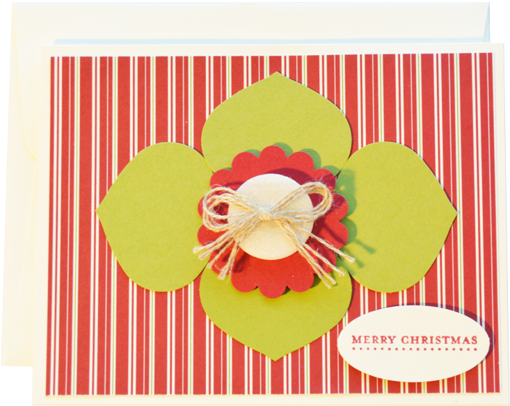 Merry Christmas Flower- Short - Flower Clipart (800x659), Png Download