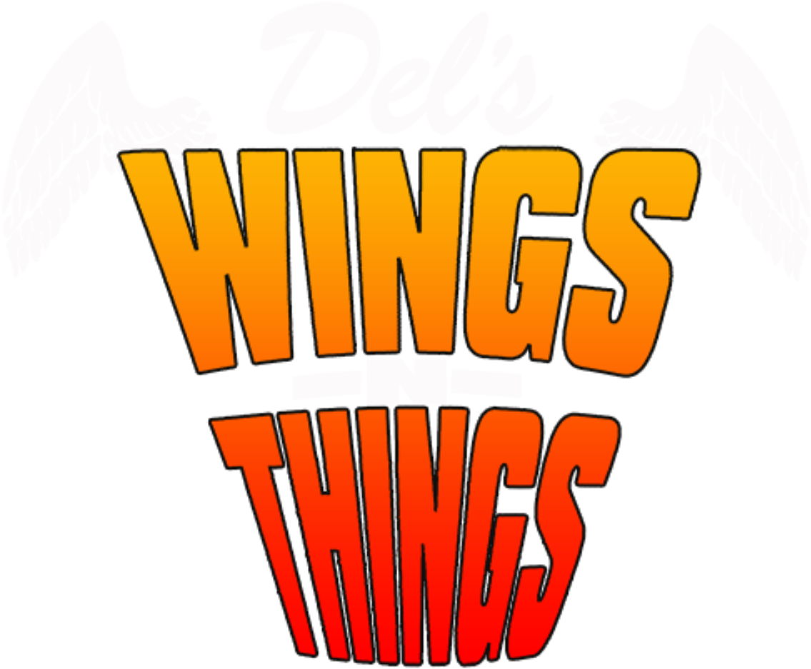 Cropped Cropped Dels Wings Logo 4 - Illustration Clipart (1400x1064), Png Download