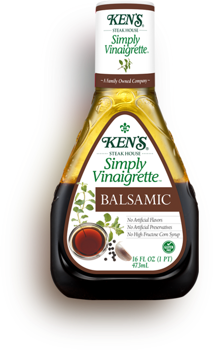 Product Thumbnail - Ken's Simply Vinaigrette Balsamic Clipart (530x736), Png Download