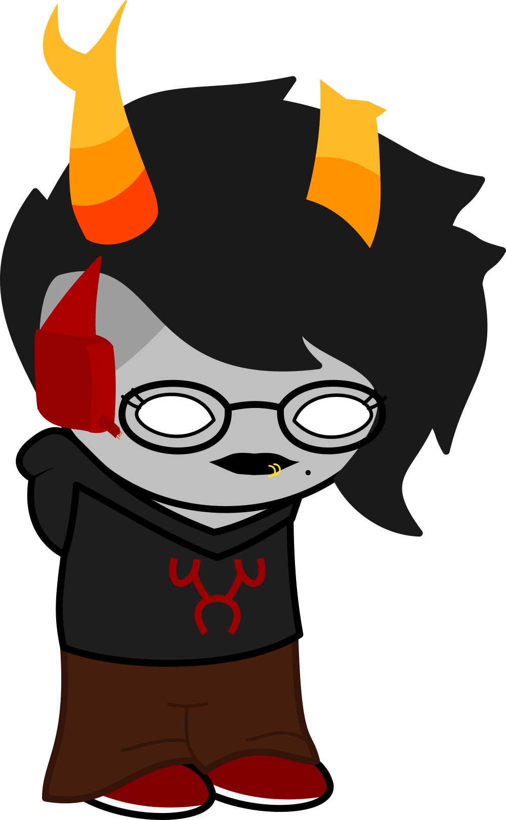Homestuck And Hiveswap - Cartoon Clipart (1000x1620), Png Download