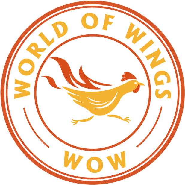 World Of Wings Logo - Chicken Run Clipart (640x636), Png Download
