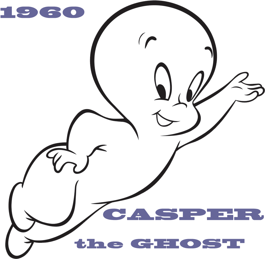 Casper The Friendly Ghost Clipart (953x895), Png Download