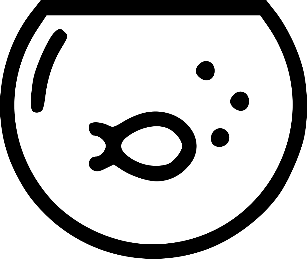 Png File Svg - Aquarium Icon Png Clipart (980x828), Png Download