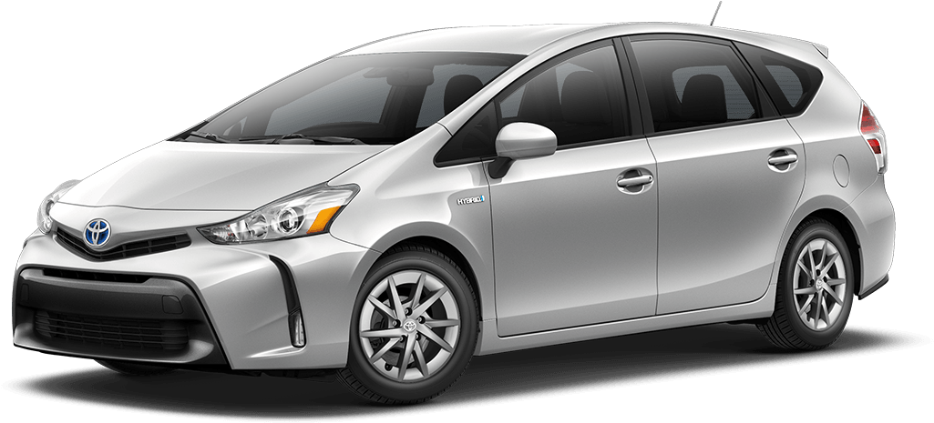 2017 Toyota Prius V Classic Silver Metallic - Toyota Prius V 2018 Clipart (1090x482), Png Download