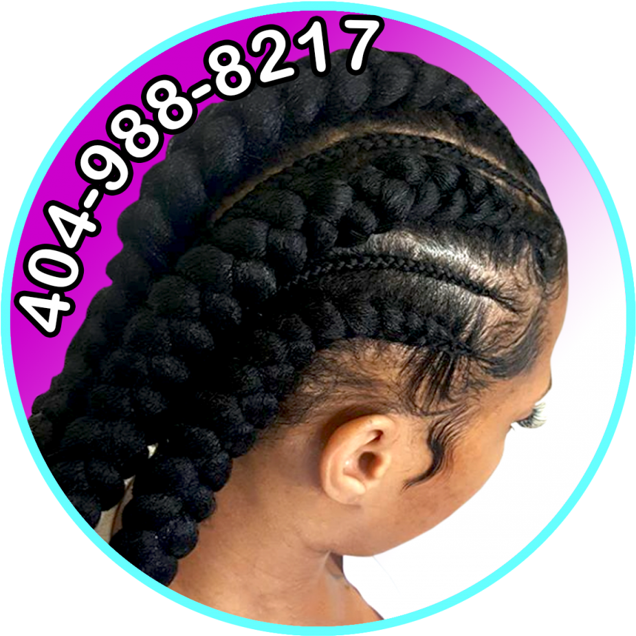 Decatur African Hair Braiding And Weaving - Africa Weaving Hair Style Clipart (1024x981), Png Download