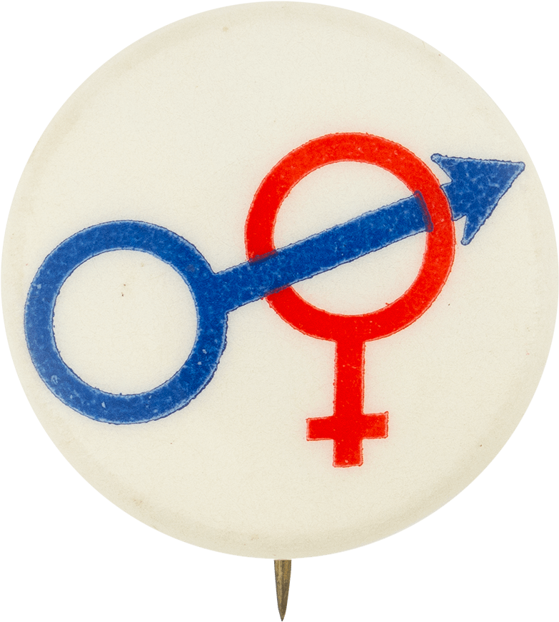 Male And Female Symbols - Female And Male Symbols Joined Clipart (783x871), Png Download
