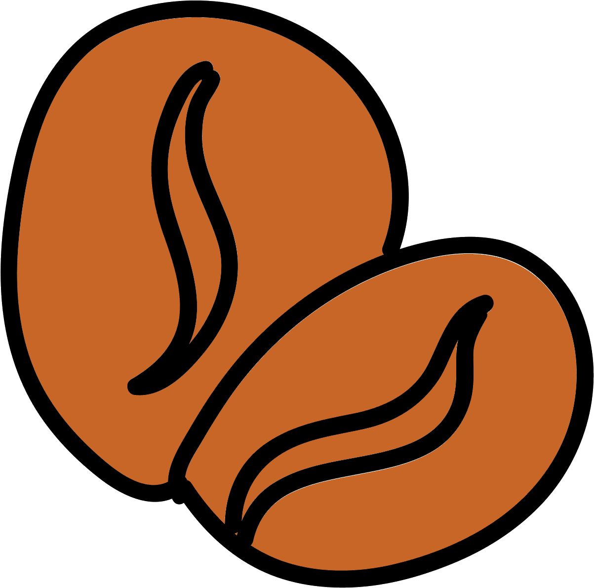Coffee Beans Icon - Coffee Bean Clipart (1203x1191), Png Download