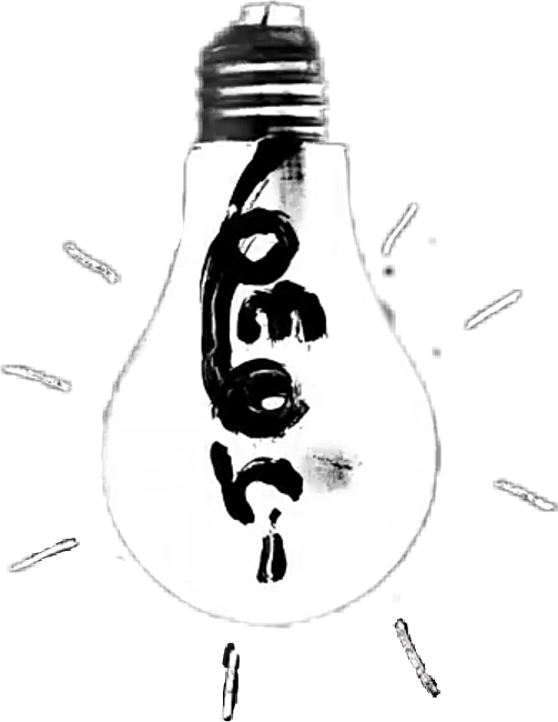 #omori#omocat Foco Bombillo - Sketch Clipart (503x650), Png Download