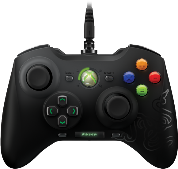 Razer Gamepad Transparent Png - Razer Sabertooth Xbox 360 Controller Clipart (800x600), Png Download