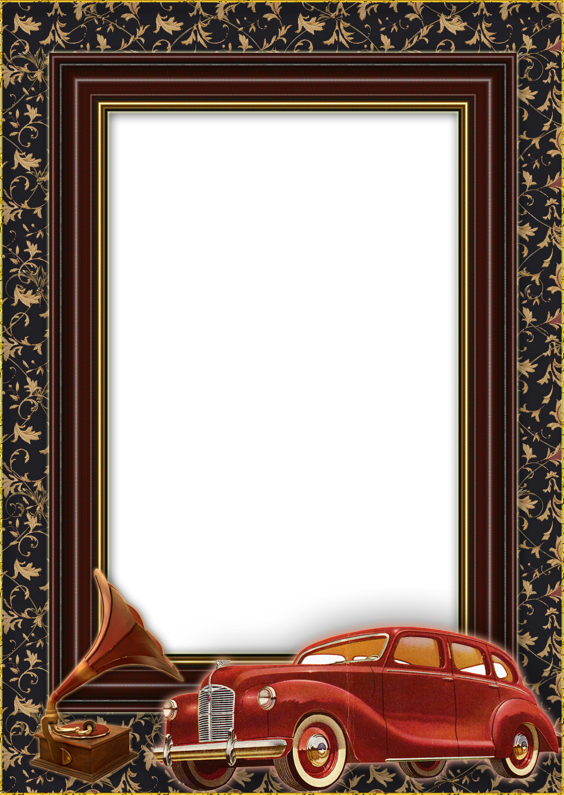 Día Del Padre - Marcos Para Fotos De Hombre Clipart (1135x1600), Png Download