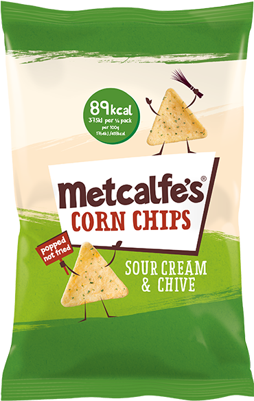 Sour Cream & Chive Corn Chips - Totopo Clipart (526x630), Png Download