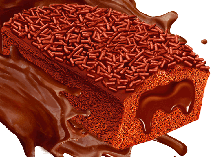 Brigadeiro Cake - Bolinho Brigadeiro Png Clipart (732x543), Png Download