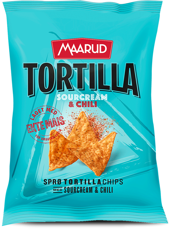 Tortilla Sourcream & Chili - Maarud Clipart (564x828), Png Download