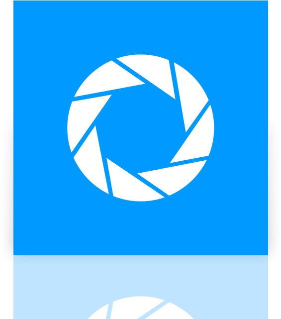 Aperture Mirror Icon, Thumb - Portal Aperture Science Clipart (640x640), Png Download