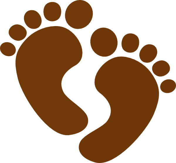 Baby Feet Vector - Baby Foot Clip Art - Png Download (600x556), Png Download