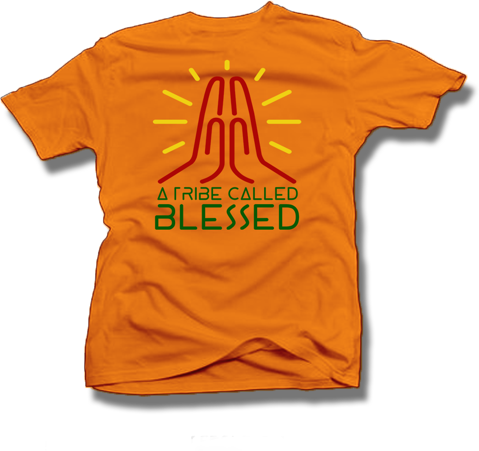 A Tribe Called Blessed Tee - Shirt Clipart (1024x1024), Png Download