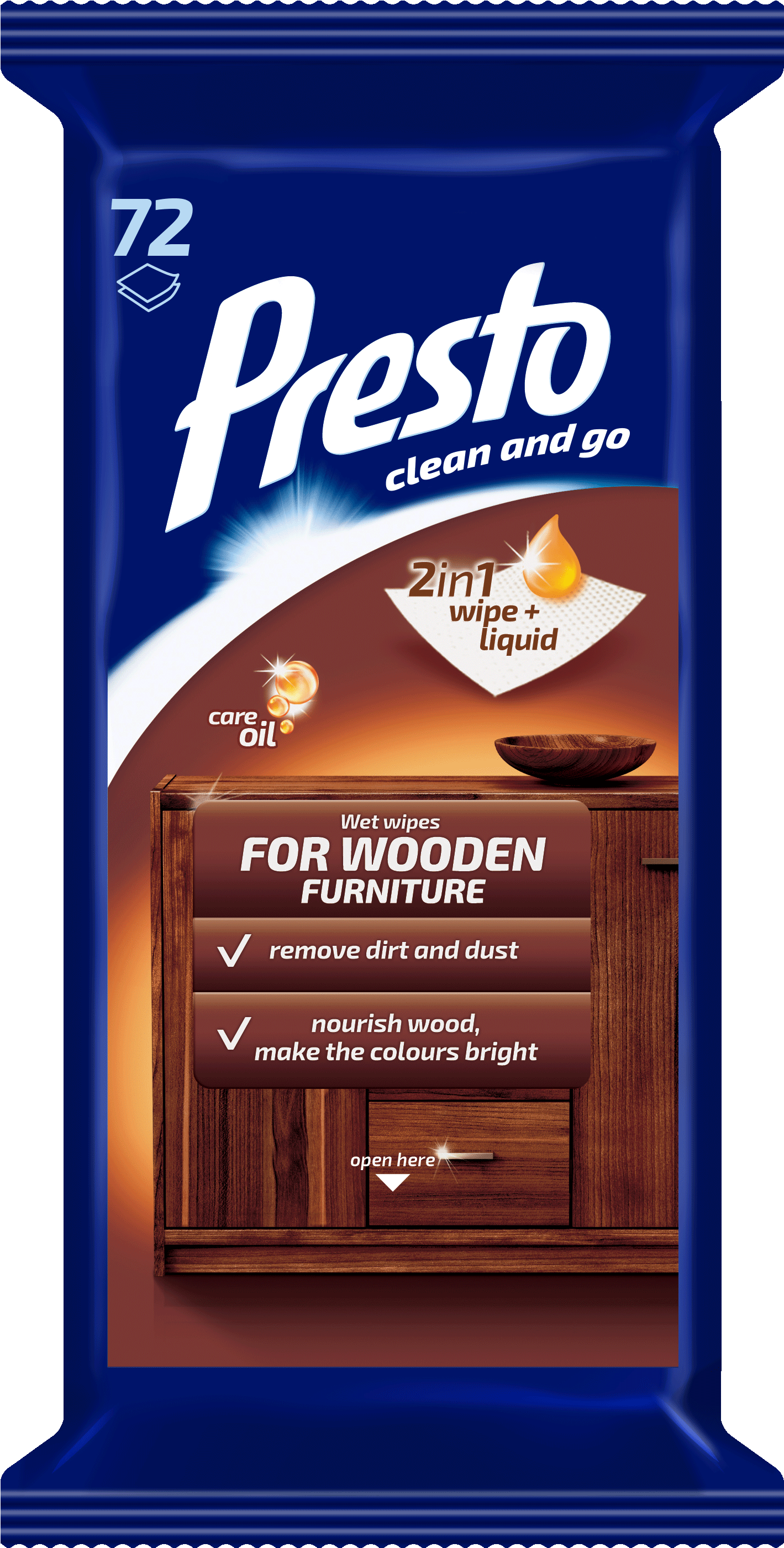 Cleaning Wet Wipes For Wooden Furniture - Banner Clipart (2244x3661), Png Download