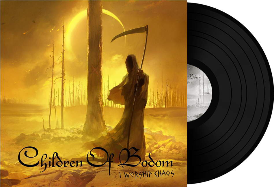 Children Of Bodom I Worship Chaos Black Vinyl - Children Of Bodom I Worship Chaos Clipart (1000x1000), Png Download