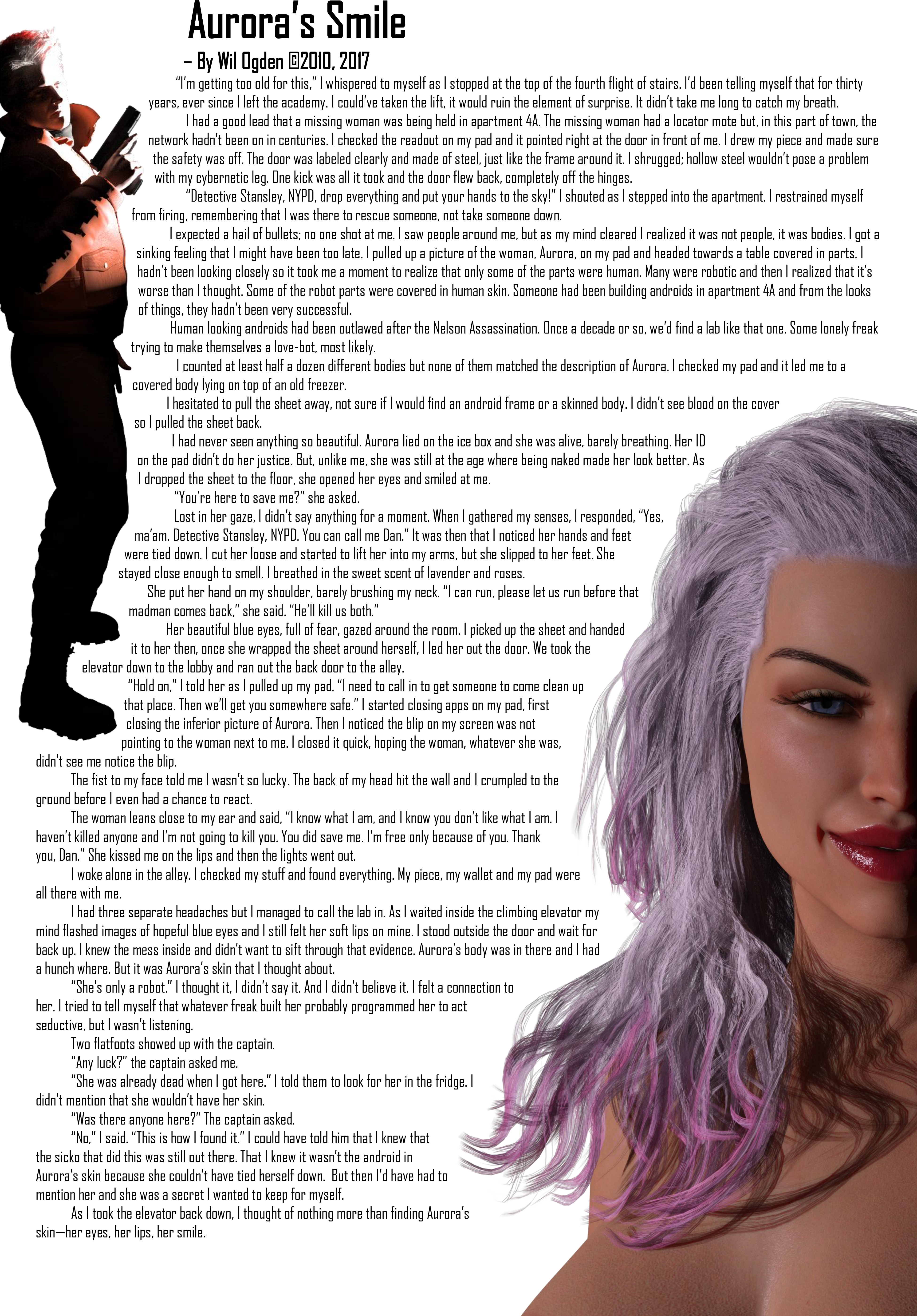 Aurora's Smile For Webpage , Png Download - Poster Clipart (3901x5595), Png Download