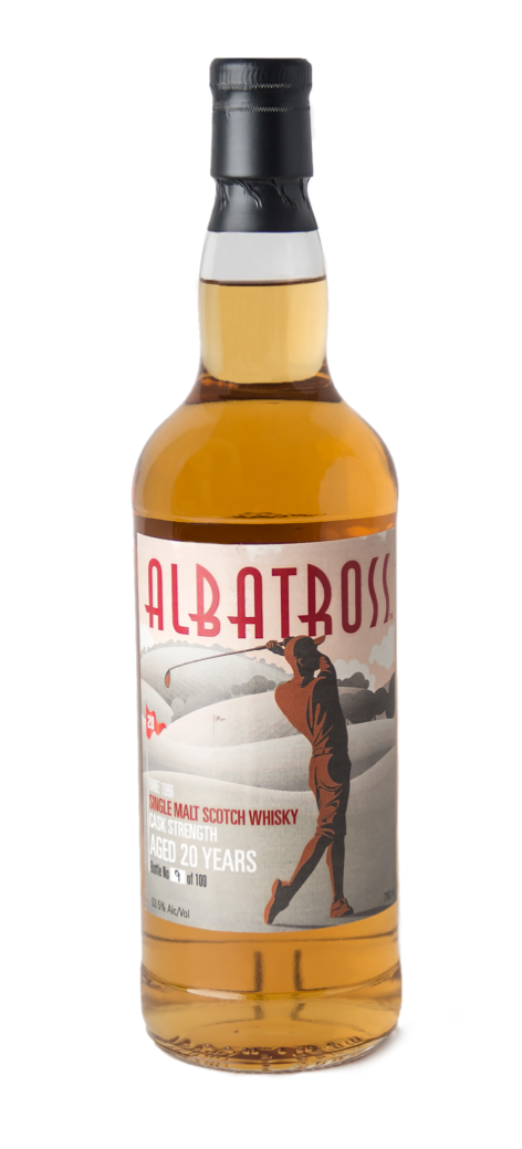 Albatross Single Malt Scotch Whisky - Grain Whisky Clipart (604x1039), Png Download