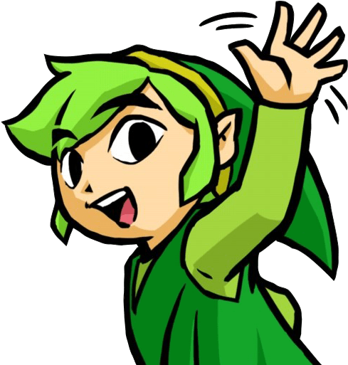 Zelda Triforce Heroes Emotes Clipart (555x555), Png Download