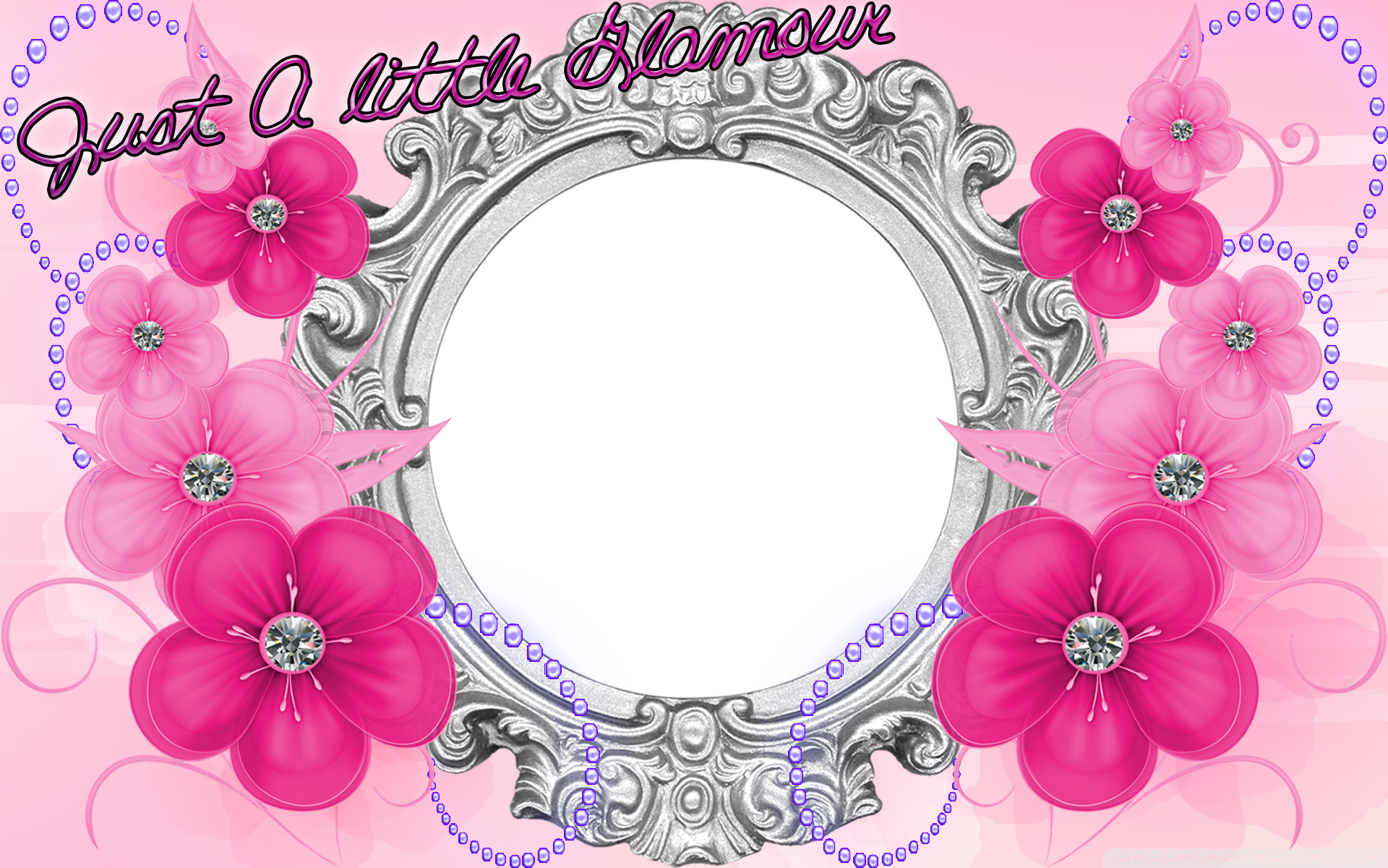 Glamour - Flowers Clipart (1920x1200), Png Download