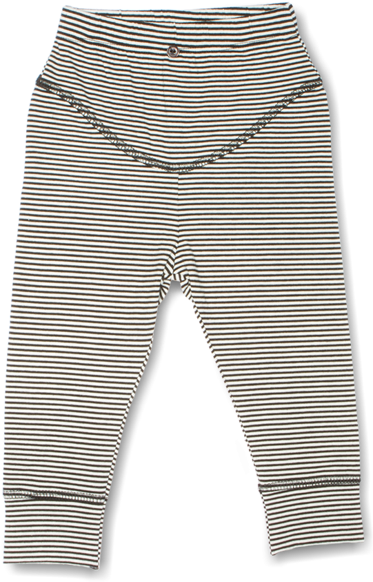 Long John Leggings, Black & White Stripe - Pocket Clipart (541x843), Png Download